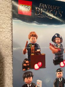 Lego Newt Scamander from Harry Potter series 1