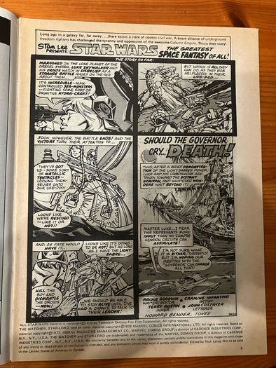 Comic: 'Star Wars Weekly' no. 24 / 1978