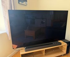 LG 65 inch OLED (CX model) with Sony Soundbar