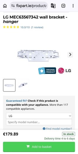 Wall bracket television