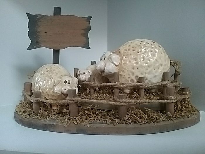 Three Pigs in a Pen