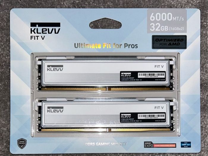 Klevv Fit V 32gb Ddr5 Ram 6000mt/s Cl28 New