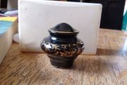 Vintage Greek solid perfume pot Gold