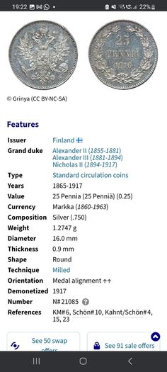 25 Pennia Finland