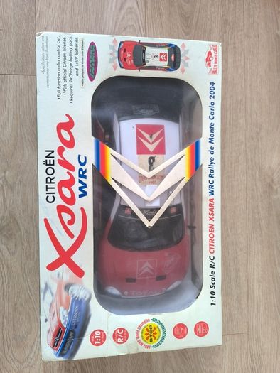 Vintage Citroen Xsara WRC 2004 Monte Carlo Rally 1 10 Scale RC Radio Control Car Boxed