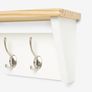 Next Chalk white malvern coat hooks small and large Image 2