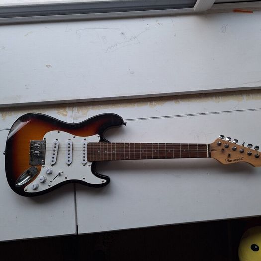 Burswood Electric Guitar Sunburst