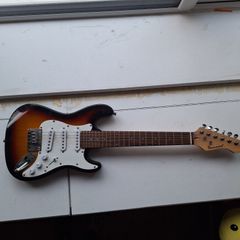 Burswood Electric Guitar Sunburst - Small 32''