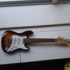 Burswood Electric Guitar Sunburst