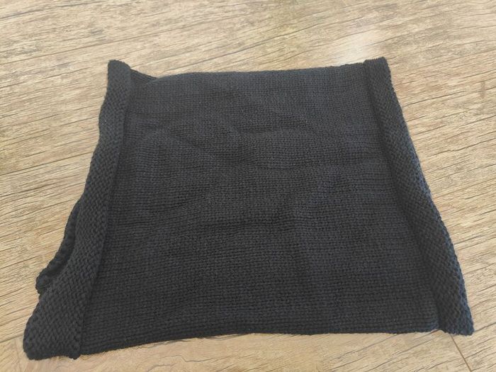 Medicine Black Knit Snood & Long Ribbed Scarf Set (One Size)