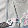Girls denim jacket BNWT 2-3 years Image 3