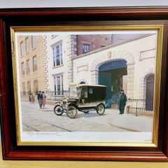 Limited edition framed Guinness print