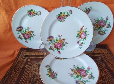 China Tea Plates+ Sugar Bowl