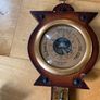 Vintage nautical-themed anchor wall thermometer and barometer set Image 2