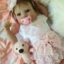 Reborns By Laura.  Baby Ashley.   Beautiful 20inch Newborn Reborn Doll.  Welcome To View Image 9