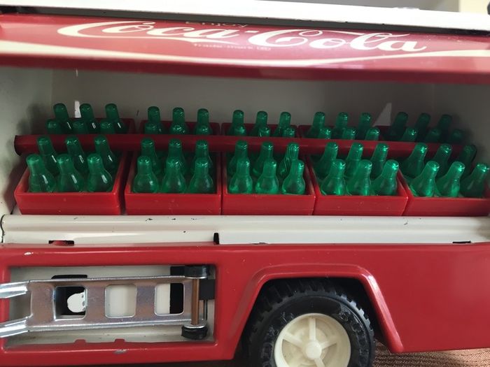 Coca Cola 1970 Rare Buddy L Delivery Truck