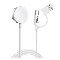 ANG Magnetic Apple Watch 2-in-1 USB Charging Cable