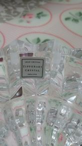 Tipperary Crystal Candle Holder - perfect condition as new