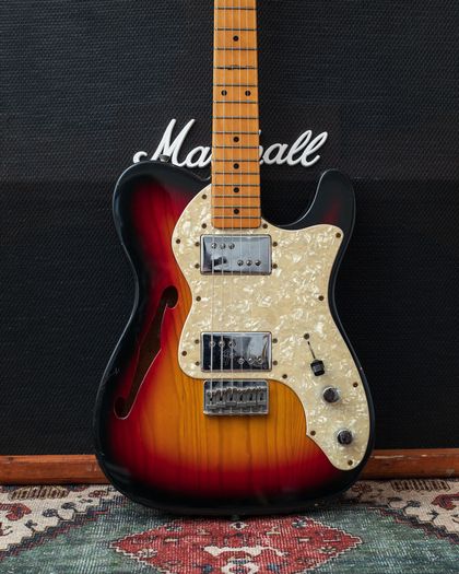 Fender Thinline Telecaster 72 Reissue 1996 - Sunburst