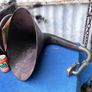 Edison gramophone turntable and horn Image 2