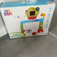 3in 1 sports centre unopened gift