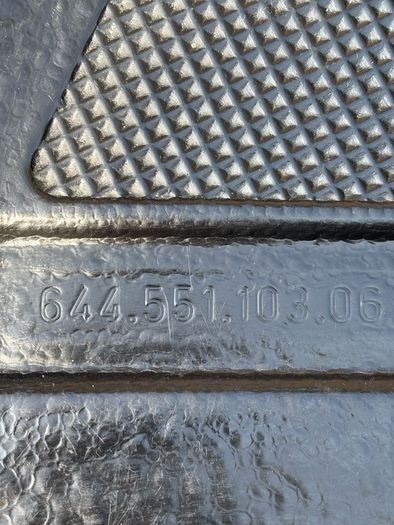 porsche 356 front genuine front boot liner