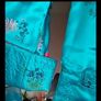 1960s silk kimono jacket uk10 Image 4