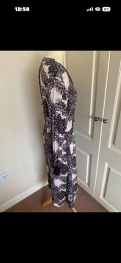 NU Denmark size 12 long dress
