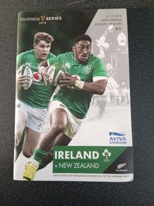 Ireland v All Blacks at the Aviva Stadium Nov 2018