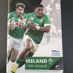 Ireland v All Blacks at the Aviva Stadium Nov 2018