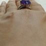 Amethyst ring made of 925 sterling silver Image 2