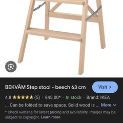 Kitchen ikea step stool