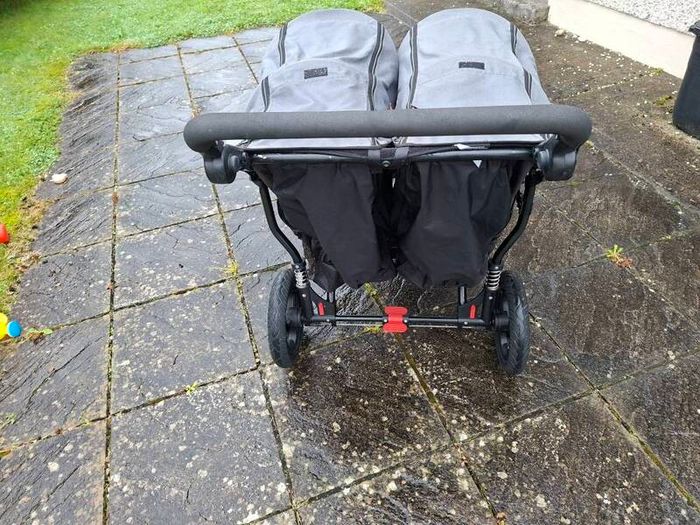 Out n About Double Buggy(with footmuffs)