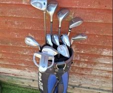 golf set with bag