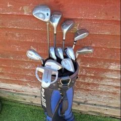 golf set with bag