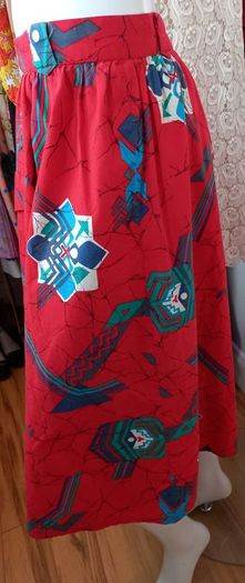 Fabulous Vintage 80s Button down skirt