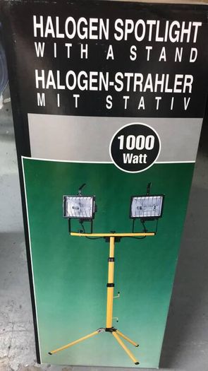 Site Lights Work Light on Stand 220V Plug In