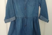 Girls Diamonds and  Divas Denim Dress Age 11