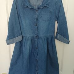 Girls Diamonds & Divas Denim Dress Age 11