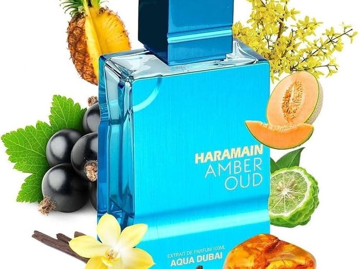 Al haraiman amber oud Aqua Dubai 100 ml new sealed