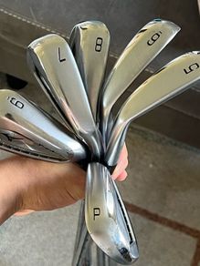 Mizuno 921 Hot Metal 5-p Iron and Wilson wedges