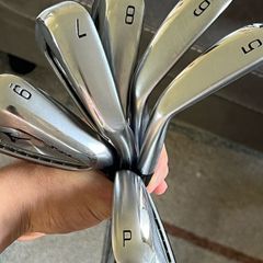 Mizuno 921 Hot Metal 5-p Iron and Wilson wedges