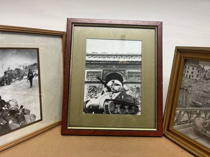 Vintage world war 2 photos set of 3