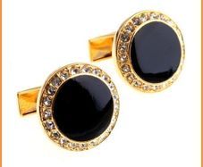 Gold Tone Cuff links for men