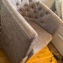 grey armchair Image 3