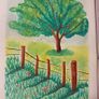 Watercolour painting - Winter Spring Summer Autumn A5 5 euro each Image 2
