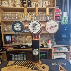 full home bar setup