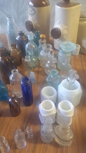 vintage bottles