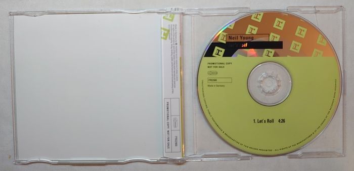 Neil Young - Let's Roll - CD Single