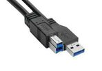 Dell 1.8m USB 3.0 Type A to B Cable Black Monitor Dock 6ft
